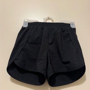 Kids Black Athletic Shorts